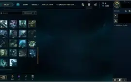(CONTA DIAMOND 4) 40 champs,10 skins e 18 spolios de skin