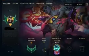 Vendo Conta do Lol Esmeralda 2 + Tft várias Skins Raras