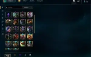Conta de Lol com 100 skins e darius nova temivel e dj sona