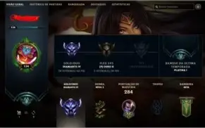 Conta de Lol Smurf Level 133