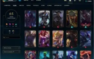 Conta de Lol Smurf Level 133