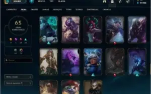 Conta de Lol Smurf Level 133