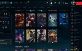 Conta LOL 2013 - Todos os campeões