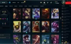 Conta LOL 2013 - Todos os campeões