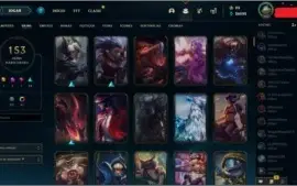 Conta LOL 2013 - Todos os campeões