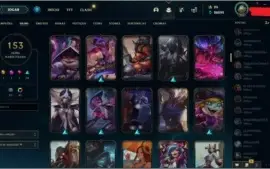 Conta LOL 2013 - Todos os campeões