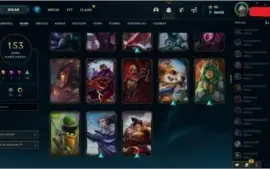 Conta LOL 2013 - Todos os campeões