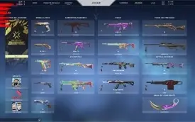 ACC VALORANT COM TODOS OS PASSES DESDE O BETA