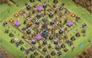 Conta clash of clans Cv 12 semi-full