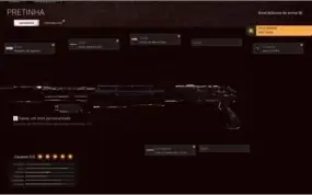 Conta Warzone Damasco diamante e obsidian