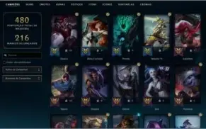 Conta League of Legends