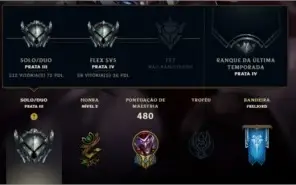 Conta League of Legends