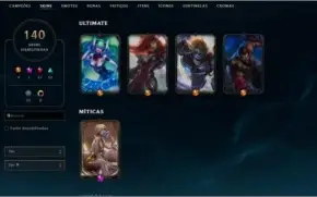 Conta League of Legends
