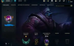 Conta lol 68%winrate