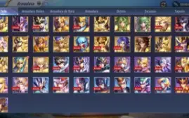 Conta Saint Seiya A110 - LV.70 (Sem vinculos)