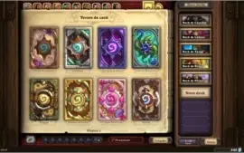Conta de Hearthstone com todos heróis dourados