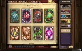 Conta de Hearthstone com todos heróis dourados
