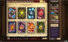 Conta de Hearthstone com todos heróis dourados