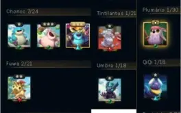 Conta de TFT Mestre