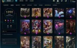 Conta Diamante III  valor unico (1090) skins