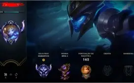 Conta Diamante III  valor unico (1090) skins