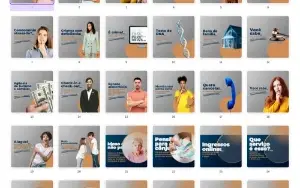 Pack Canva Direito Vol 1 - 78 Artes Editáveis