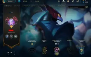 Conta riot Valorant + League of Legends com muitas skins