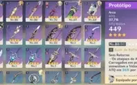GENSHIN IMPACT AR 51 - VENTI/KEQING/GANYU/ZHONGLI...ETC