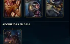 Conta LOL - Smurf Unranked (80% OFF)