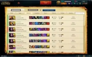 Conta Platina LoL