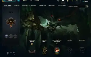 [Br] Conta Ferro 4 | 0 Pdl - Lol (League Of Legends) Elomoon