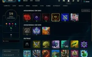 [Br] Conta Ferro 4 | 0 Pdl - Lol (League Of Legends) Elomoon