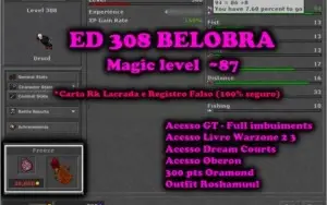 Tibia ED 308 - BELOBRA