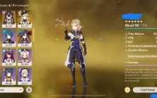 CONTA DE GENSHIN AR58 - 21 T5 + Yelan, Raiden, Kazuha + bis