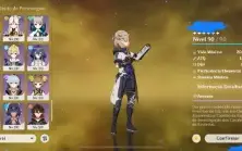 CONTA DE GENSHIN AR58 - 21 T5 + Yelan, Raiden, Kazuha + bis
