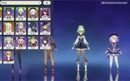 AR33 - Ganyu + Arco de Amos + Qiqi + 20 tiros