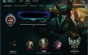 CONTA PLATINA 3 PRA VENDER RAPIDO, COM TODOS OS DADOS.
