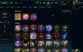 Oportunidade Conta League of Legends 2014 + Bord Rara Yasuo