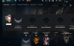 Prata 4 com 90 Champs e 51 Skins