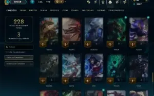 Prata 4 com 90 Champs e 51 Skins