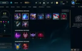 Conta De Lol ouro lvl 35