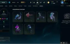 Conta De Lol ouro lvl 35