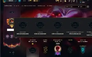 Unranked com 150 Champs e 120 Skins