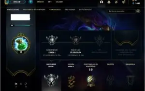 Conta prata 1 com 31 champs