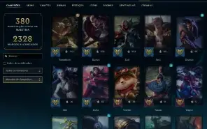 Ferro 3 com TODOS os champs e 131 Skins ( Mais de 15 Jogos )