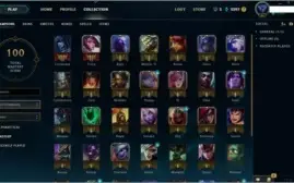 CONTA GOLD 3 LOL - 10 SKINS - MMR ALTO - 37 CAMPEÕES