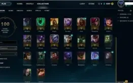CONTA GOLD 3 LOL - 10 SKINS - MMR ALTO - 37 CAMPEÕES