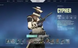 conta valorant com algumas skins