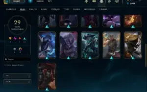 Conta League Of Legendsplatina 45 Champ  29 Skins