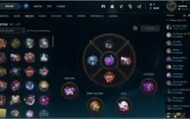 Conta Riot com diversas skins no lol e com skin no valorant